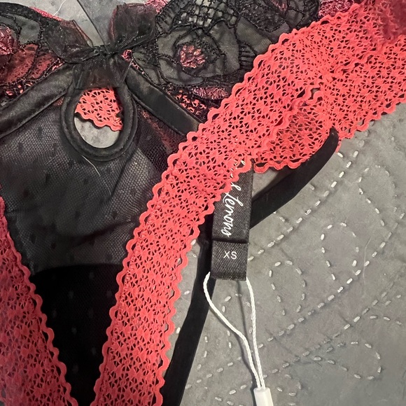 For Love and Lemons Ivy Garter Belt and Thong - Picture 5 of 6